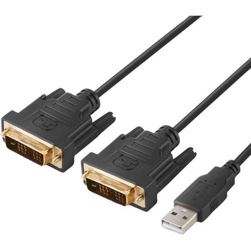 Modular DVI Dual Head Host Cbl