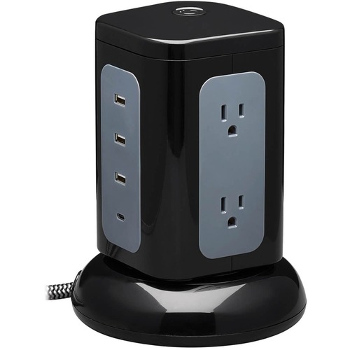 SURGE PROTECTOR TOWER 6OUTLET