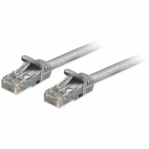 25FT CAT6A GREY 600MHZ UTP