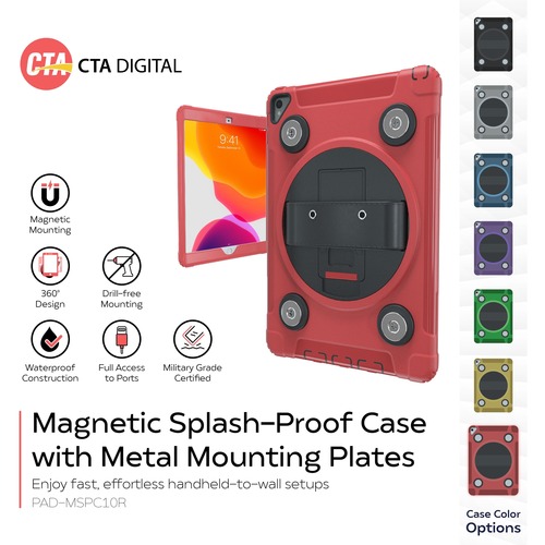 MAGNETIC SPLASH-PROOF W/METAL