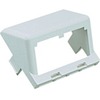 10PK OFF WHT 2PORT INSERT