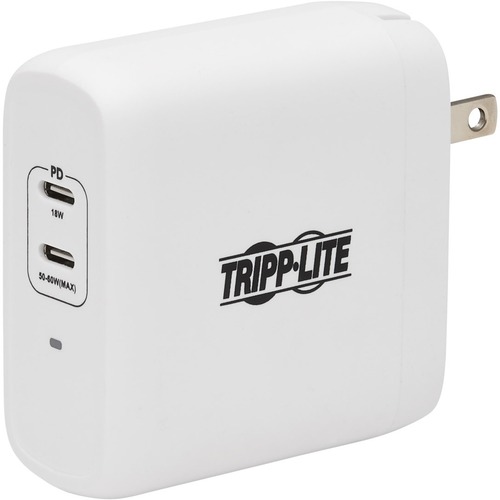 USB C WALL CHARGER 2PORT 68W
