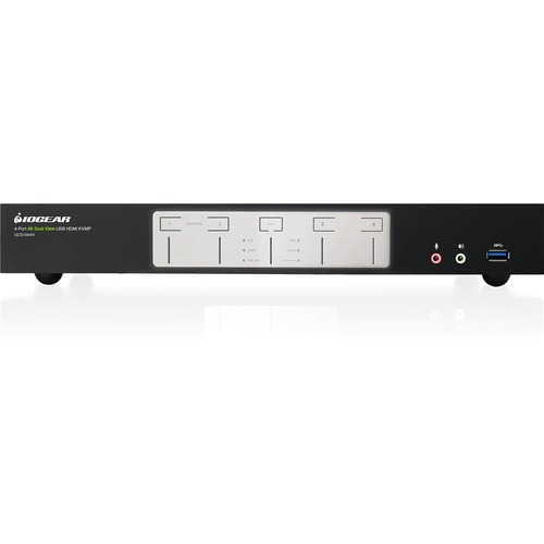 4-PORT 4K DUAL VIEW KVMP HDMI