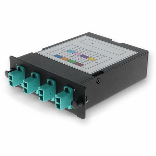 4-BAY CASSETTE 12-FIBER MPO IN