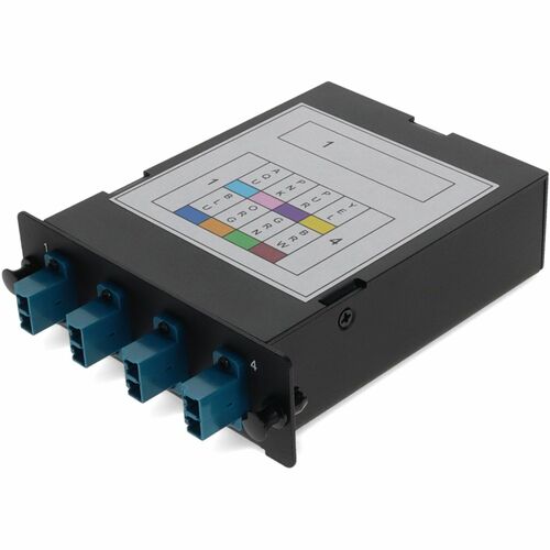 4-BAY CASSETTE 12-FIBER MPO IN