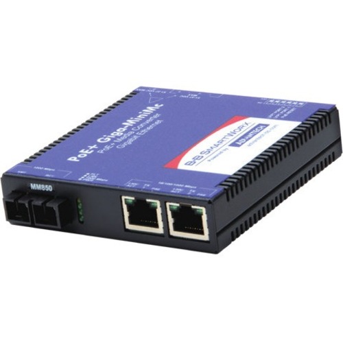 POE+ GIGA-MINIMC/LFPT 2TX/LX- M