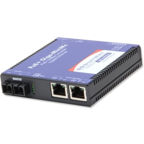 POE+ GIGA-MINIMC/LFPT 2TX/SFP