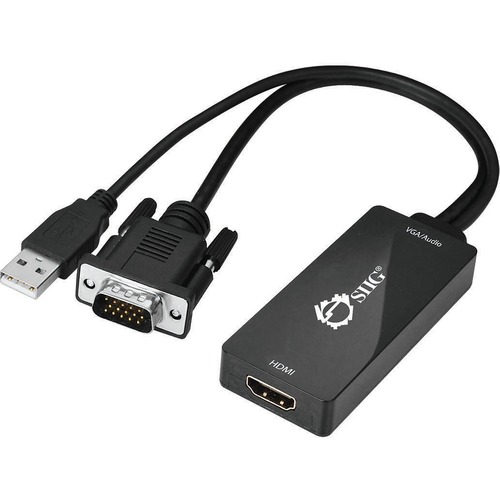 PORTABLE VGA AND USB AUDIO TO