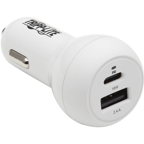 USB CAR CHARGER DUAL-PORT USB C