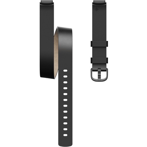 Luxe Leather Double Wrap Black