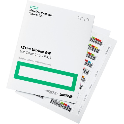 HPE LTO-9 45TB RW CUST LBL 20