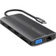 12-IN-1 MALE USB-C TO HDMI DP 