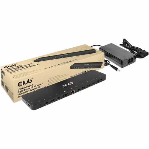 TRIPLE DISPLAY 120W USBC/A DOCK