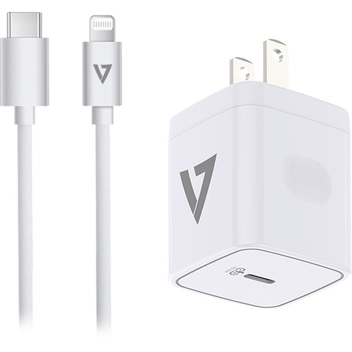 1M 20W WHT USB-C PD AC CHARGER