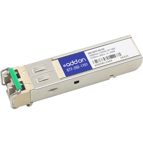 SFP CWDM 1530NM 80KM CYAN