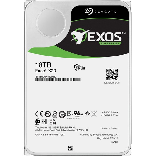 18TB EXOS X20 SAS SED HDD