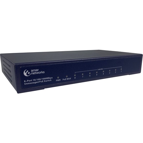 8PORT GIG POE AF/AT SWITCH