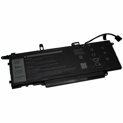 DELL BATTERY 7.6V 6500MAH 52WHR