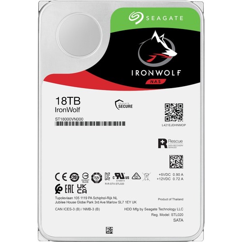 20PK 18TB IRONWOLF 7.2K RPM