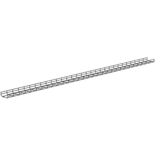 WIRE BASKET 2H X 6W BLACK