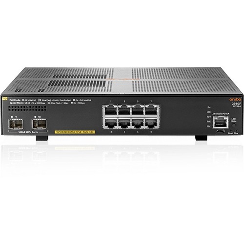 ARUBA 2930F 8G POE+ 2SFP+SWCH