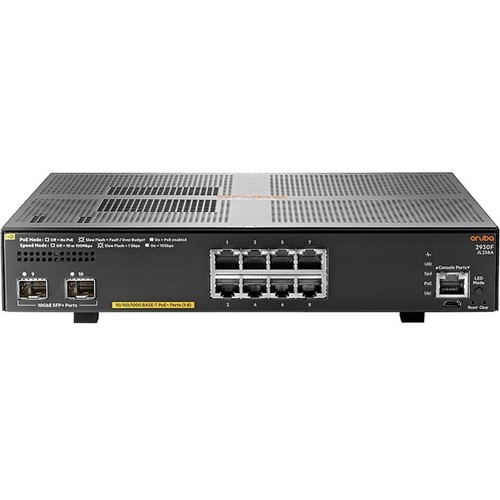 ARUBA 2930F 8G POE+ 2SFP+SWCH