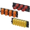 6 POSITION KEYED CGREEN DUPLEX
