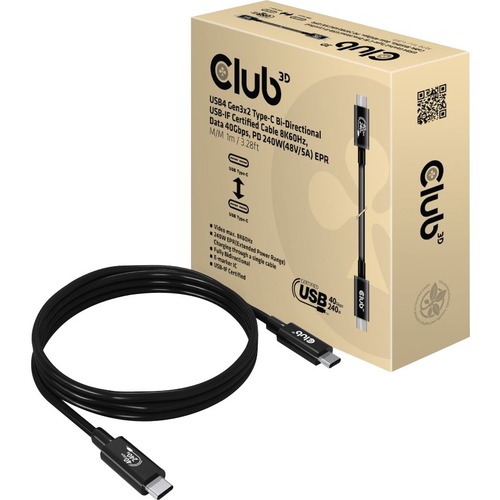 USB4 GEN3X2 TYPE-C 240W 40GBPS