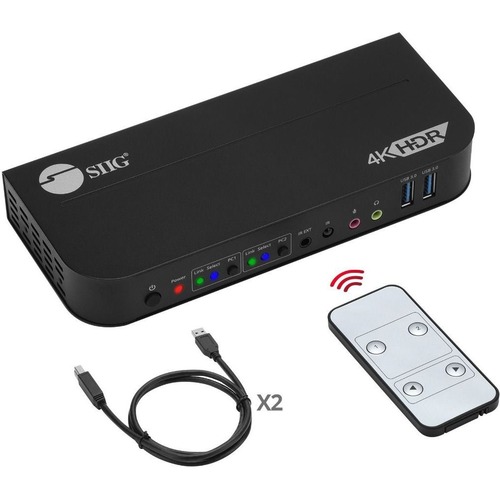 2X1 DP 4K USB 3.0 KVM