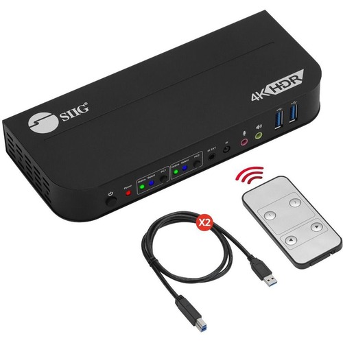 2X1 HDMI 2.0 4K HDR USB 3.0 KVM