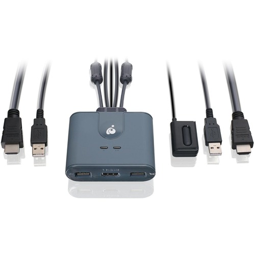 2-PORT FULL HD KVM SWITCH