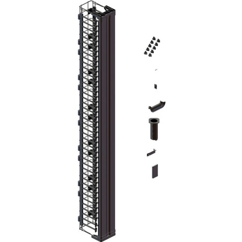 MM20 VERTICAL CABLE MGMT CAGE
