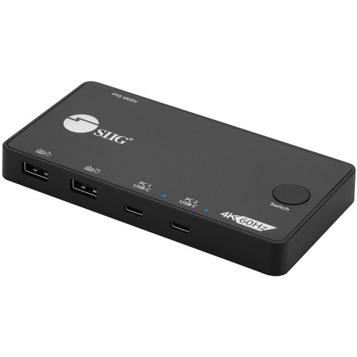 2X1 USB-C 4K VIDEO KVM SWITCH