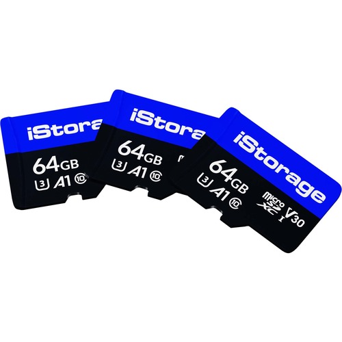 ISTORAGE MICROSD CARD 64GB