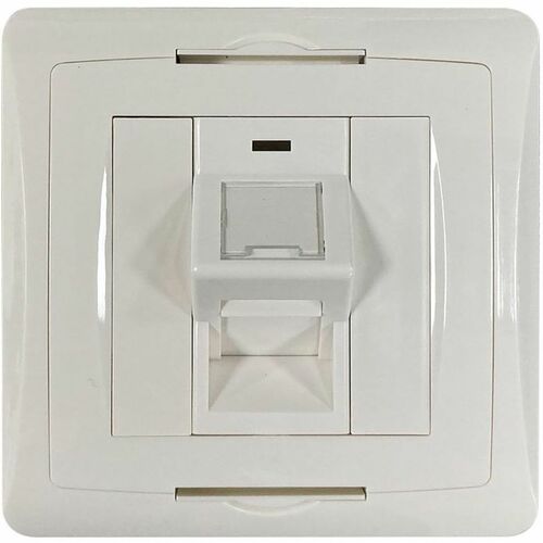 1PORT UK-STYLE WALL PLATE