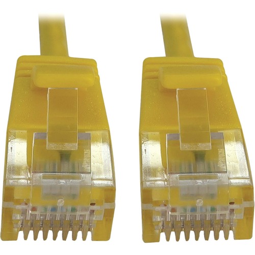 6FT CAT6A YELLOW M/M SNAGLESS