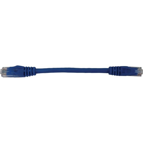 6IN CAT6A ENET CABLE SNAGLESS