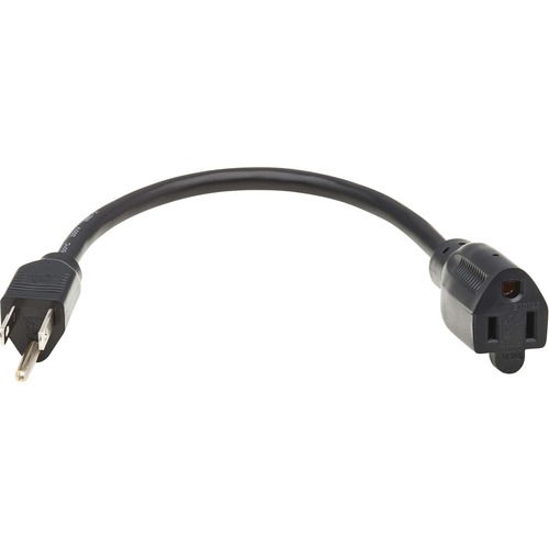 1FT POWER EXTENSION CORD 5-15P