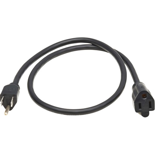 3FT POWER EXTENSION CORD 5-15P