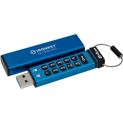 64GB IRONKEY KEYPAD 200 FIPS
