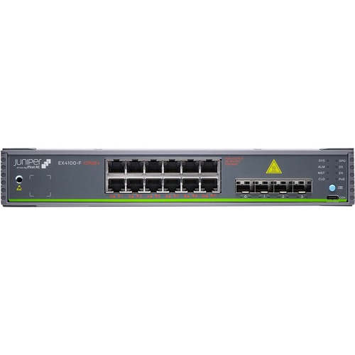 EX4100-F 12-PORT FANLESS 10/100