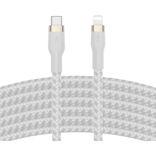 USB-C TO LTG BRAID SIL 3M WHT