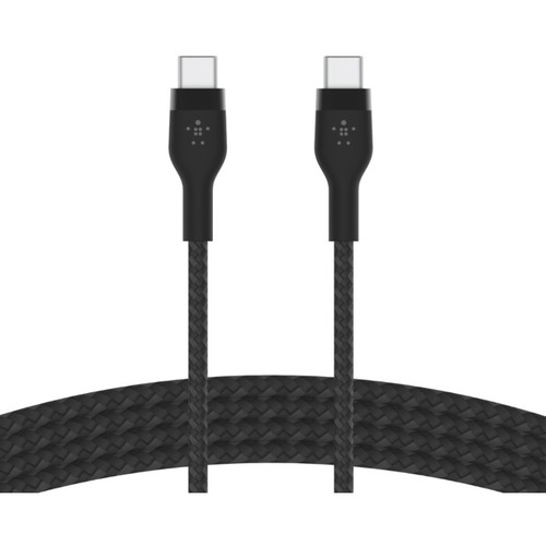 USB-C TO USB-C 2.0 BRAID SIL 2M