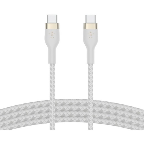 USB-C TO USB-C 2.0 BRAID SIL 2M