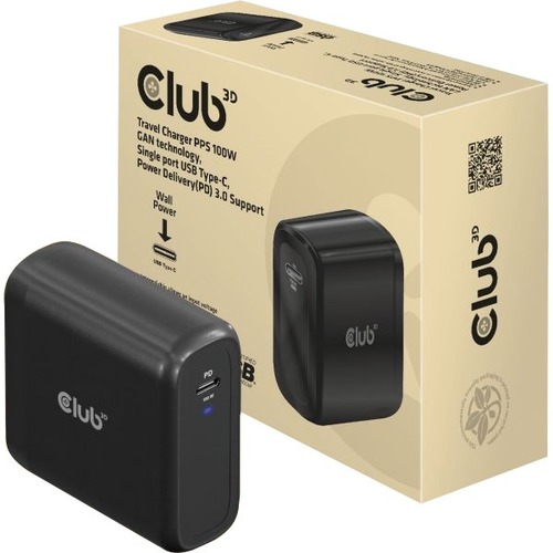 100W USB-C TRAVEL CHARGER PD3.0