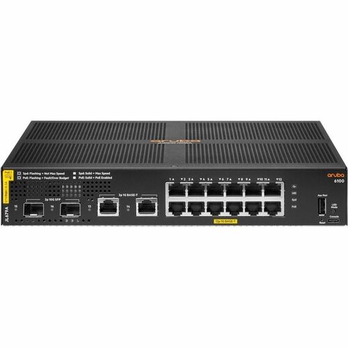 ARUBA 6100 12G CL4 2SFP+ 139W