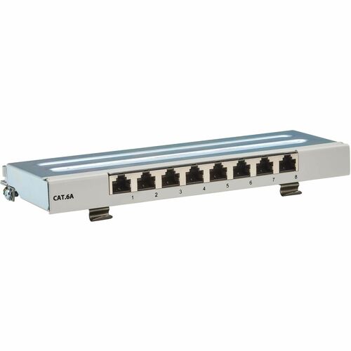 CAT6A STP PATCH PANEL 8 PORTS