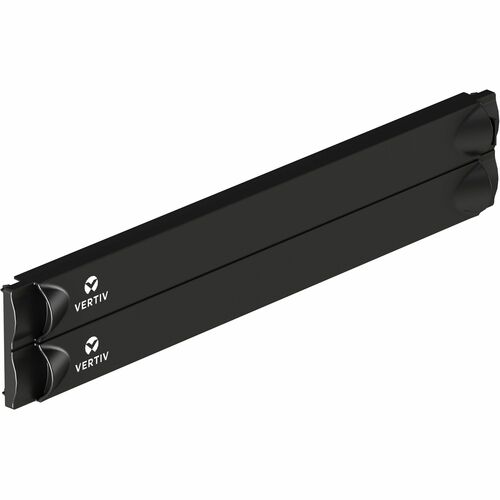 2U 19IN BLACK PLASTIC TOOL LESS