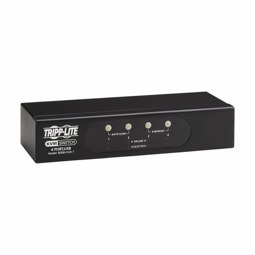 VGA KVM SWITCH 4-PORT FOR USB