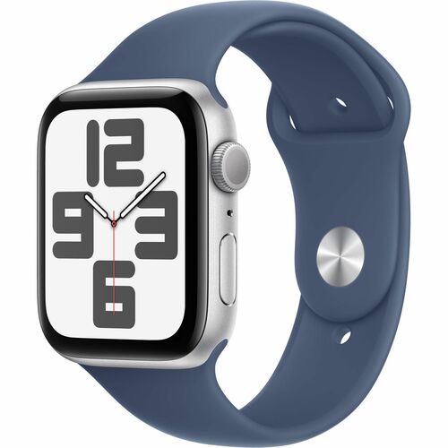 Apple Watch SE GPS 40mm Silver Aluminum Case with Derim Sport Band - SIM